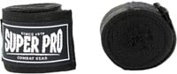 Super Pro Combat Gear Semi-Elastische Bandages - Zwart