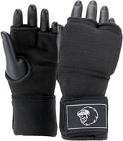 Super Pro Combat Gear Foam Binnenhandschoenen - Zwart/Wit  - L