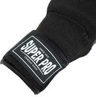 Super Pro Combat Gear Foam Binnenhandschoenen - Zwart/Wit 