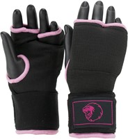 Super Pro Combat Gear Foam Binnenhandschoenen - Zwart/Roze - S