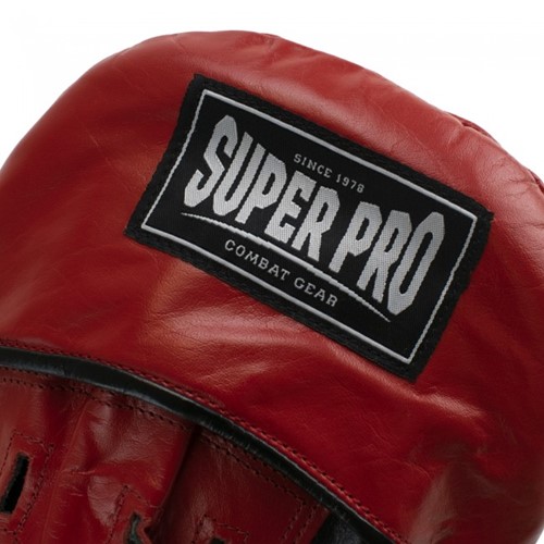 Super Pro Light Weight Gebogen Hook and Jab PU Handpads