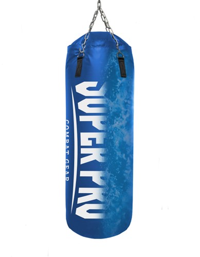 Super Pro Water-Air Punchbag Home - Bokszak - Blauw - 100 cm