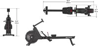 STEPR Roeitrainer Performance Rower XL