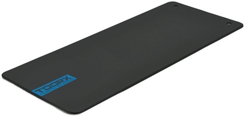 Toorx Fitnessmat Studio met Ophangogen - 120 x 60 x 1 cm - Zwart