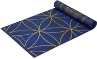 Gaiam Reversible Yoga Mat - 6 mm - Sun & Moon