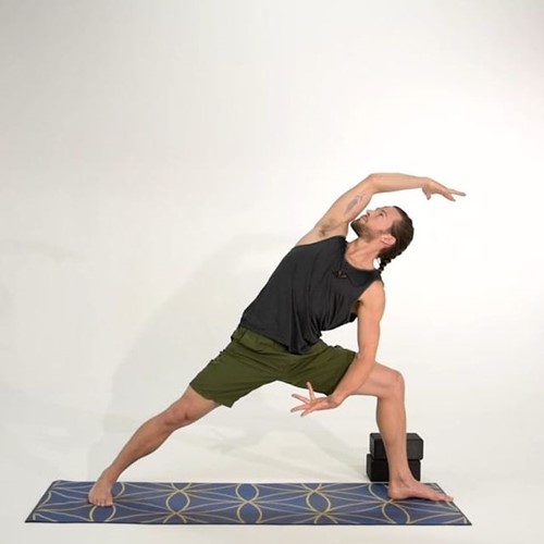 Gaiam Reversible Yoga Mat - 6 mm - Sun & Moon