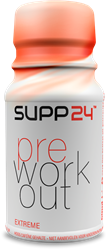 SUPP24 Pre Work Out Extreme - 12 x 60 ml - Cola