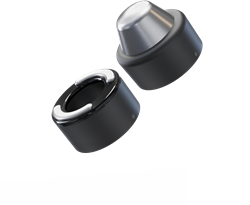 Therabody TheraFace Hot & Cold Rings - Zwart