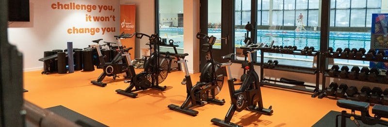 Professionele krachttrainingsruimte voor Topsport NOORD