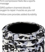 Foamroller The Grid 1.0 inforgraphic