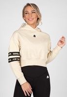 Gorilla Wear Tracey Cropped Hoodie - Beige - XS