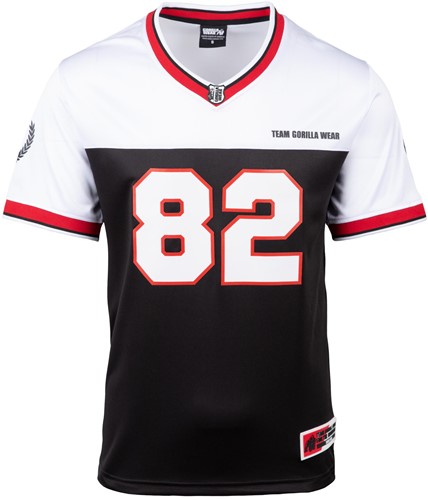 Trenton Football Jersey - Zwart/Wit