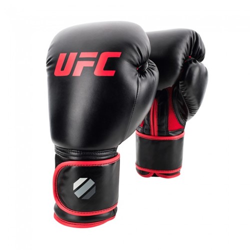UFC Contender Muay Thai Style (kick)bokshandschoenen - Zwart/Rood
