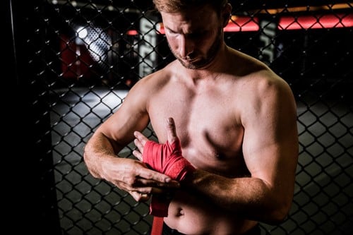 UFC Contender Handwraps - Boksbandages - 450 cm - Rood-3