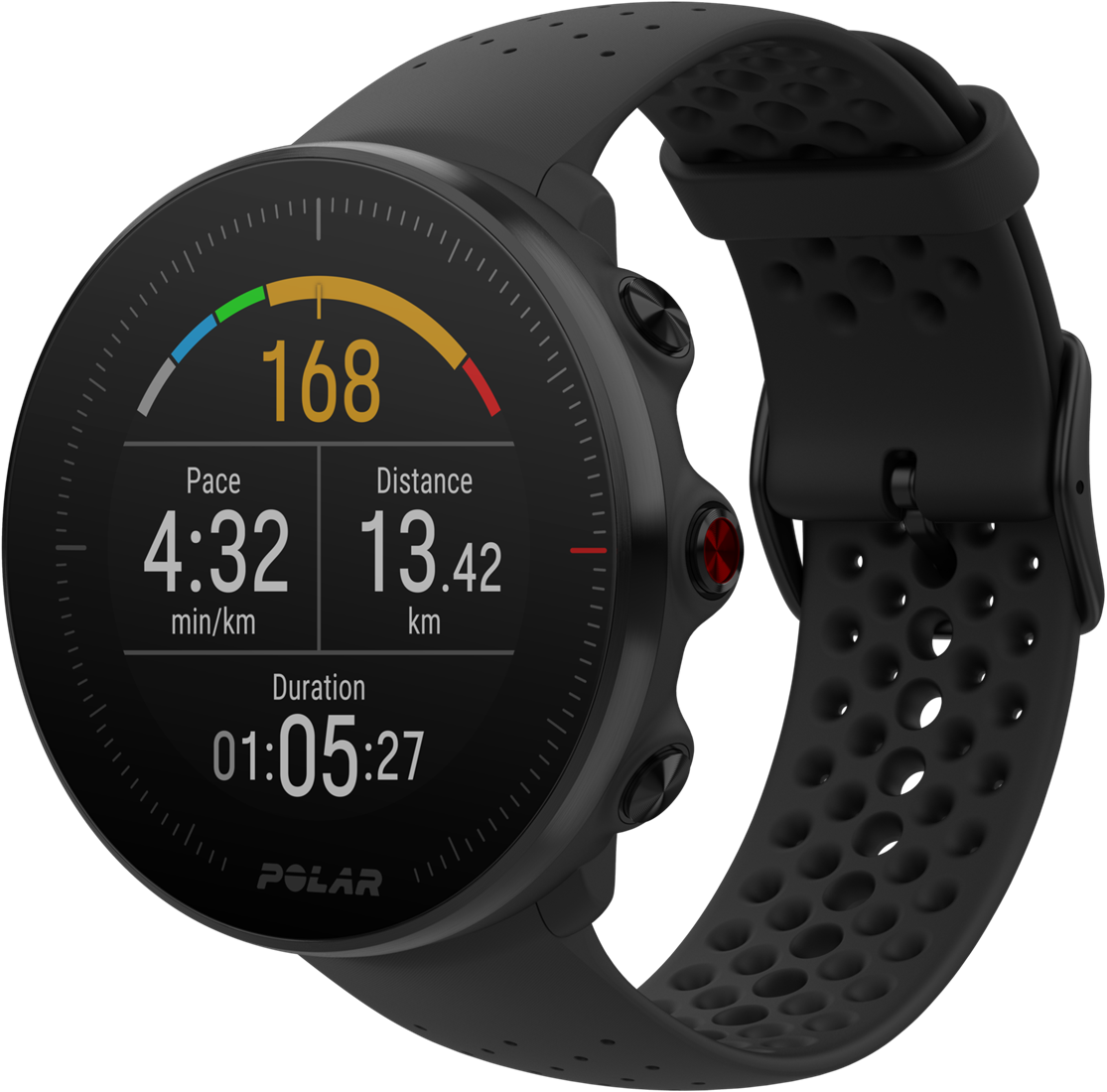 polar vantage v trail running