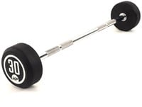 Muscle Power Vaste Halterstang Rubber - 30 kg