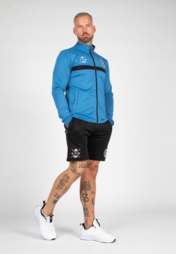 Gorilla Wear Vernon Trainingsjas - Track Jacket - Blauw-3