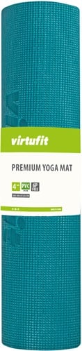 VirtuFit Premium Yogamat - 183 x 61 x 0,4 cm - Ocean Green Forest-2