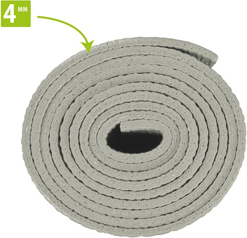 VirtuFit Premium Yogamat - 183 x 61 x 0,4 cm - Natural Grey-3