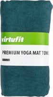 VirtuFit Premium Yogamat Handdoek - 183 x 61 cm - Ocean Green-2
