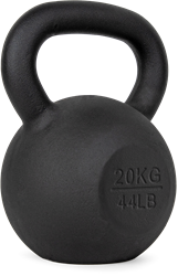 VirtuFit Kettlebell Pro - Gietijzer - 20 kg - Tweedekans