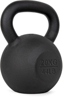VirtuFit Kettlebell Pro - Kettle Bell - Gietijzer - 20 kg | Fitwinkel.nl