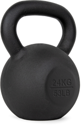 VirtuFit Kettlebell Pro - Gietijzer - 24 kg - Tweedekans