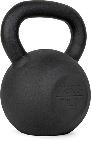 VirtuFit Kettlebell Pro - Kettle Bell - Gietijzer - 32 kg