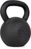 VirtuFit Kettlebell Pro - Kettle Bell - Gietijzer - 36 kg