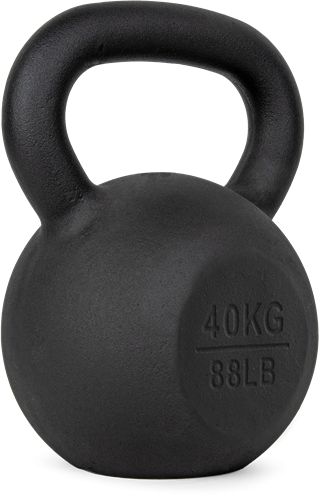 VirtuFit Kettlebell Pro - Kettle Bell - Gietijzer - 40 kg