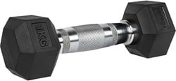 VirtuFit Hexa Dumbbell Pro - 1 kg - Per Stuk