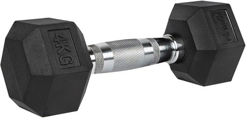 VirtuFit Hexa Dumbbell Pro - 4 kg - Per Stuk