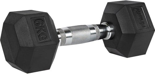 VirtuFit Hexa Dumbbell Pro - 6 kg - Per Stuk