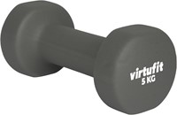 VirtuFit Vinyl Dumbbell Set Pro - 2 x 5 kg-2