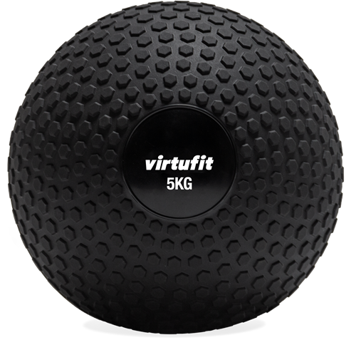 VirtuFit Slam Ball - Fitness Bal - 5 kg - Zwart