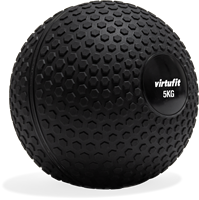 VirtuFit Slam Ball - Fitness Bal - 5 kg - Zwart-2