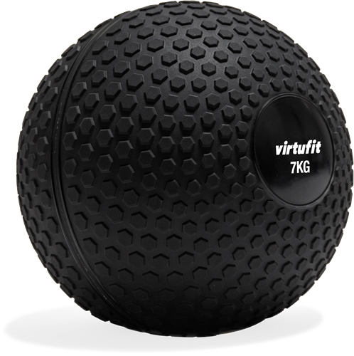 VirtuFit Slam Ball – Fitness Bal – 7 kg – Zwart-2