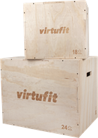 VirtuFit Houten 3-in-1 Plyo Box Set - 2 Stuks