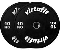 VirtuFit Bumper Plate - Olympische Halterschijf van Rubber - 50 mm - set 2 x 10 kg-2