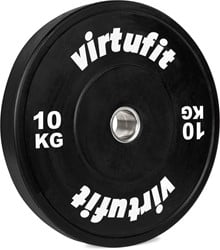 VirtuFit Bumper Plate - Olympische Halterschijf van Rubber - 50 mm - 10 kg