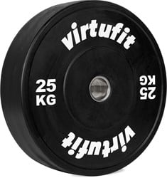 VirtuFit Bumper Plate - Olympische Halterschijf van Rubber - 50 mm - 25 kg