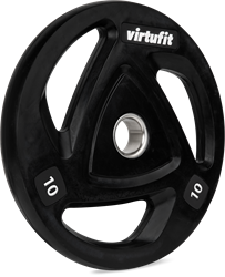 VirtuFit Olympische Rubberen Halterschijf - 10 kg