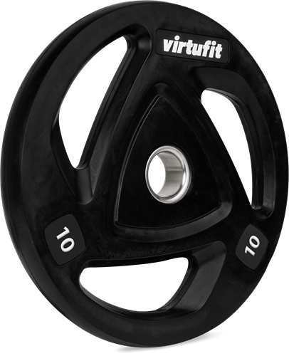 VirtuFit Olympische Rubberen Halterschijf - 10 kg