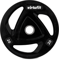 VirtuFit Olympische Rubberen Halterschijf - 20 kg-2
