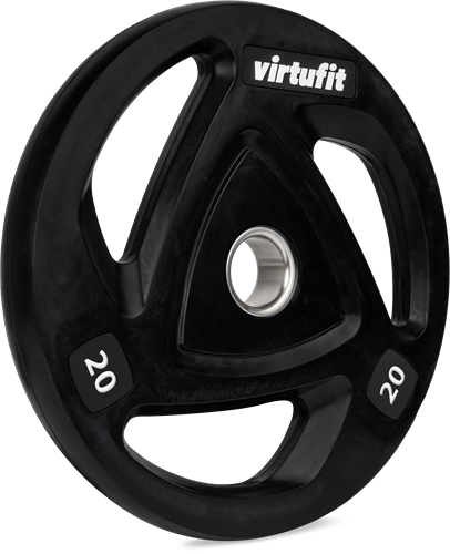 VirtuFit Olympische Rubberen Halterschijf - 20 kg
