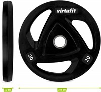 VirtuFit Olympische Rubberen Halterschijf - maten