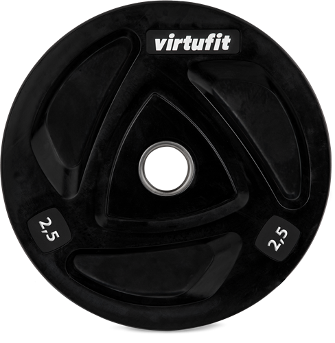 VirtuFit Olympische Rubberen Halterschijf - 2.5 kg-2