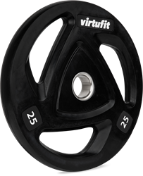 VirtuFit Olympische Rubberen Halterschijf - 25 kg