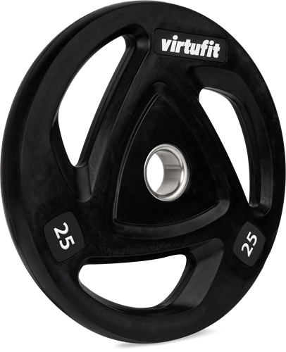VirtuFit Olympische Rubberen Halterschijf - 25 kg - Afhaal Deal