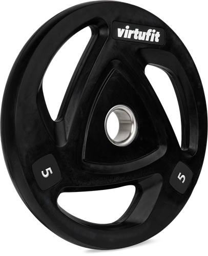 VirtuFit Olympische Rubberen Halterschijf - 5 kg